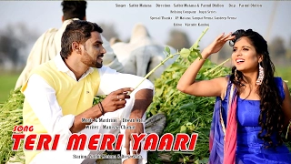 Teri Meri Yaari (Full Video) Haryanvi Dj Song | Satbir Matana, Divya Shah | Jugni Series