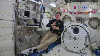 Space Station Crew Member Discusses Record Breaking Mission with the Media