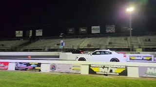 2022 elantra N bone stock vs 2020 392 scat runs. elantra wins 13.3 @104