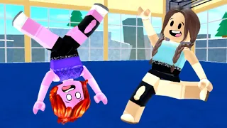 Roblox gymnastics...