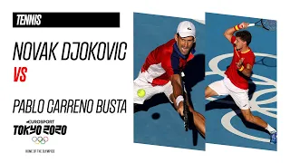 DJOKOVIC vs CARRENO BUSTA | Tennis - Bronze Medal Match - Highlights | Olympic Games - Tokyo 2020