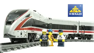 KAZI City Train NO.KY98229 Building Blocks Bricks Set Unboxing & Review