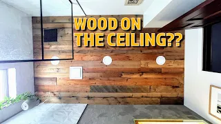 How to Install a Wood Ceiling | Bathroom Remodel Part 9