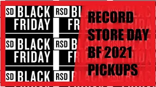 My Record Store Day Black Friday 2021 Pickups | #rsd #rsdbf