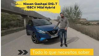 Nissan Qashqai DIG-T 158CV Mild Hybrid (híbrido) | Prueba / Opinión / Test / Review en español