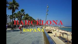 Barcelona, Park Güell, Sagrada, Familia, Paseo Maritimo, Barceloneta, La Rambla 🇪🇸 España #255