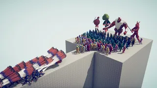 100x AMONG US UNITS & ALL GIANTS vs EVERY GOD - Totally Accurate Battle Simulator TABS