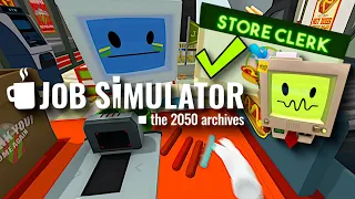 Job Simulator - Store Clerk - Malachi Plays VR