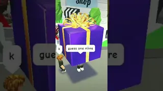 Guess What's Inside This Gift, And You Get To Keep It!! 😄 | Roblox Adopt Me #shorts