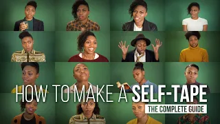 The COMPLETE Guide to making a professional self-tape!