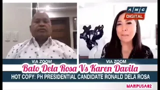 Karen Davila Supalpal kay Bato Dela Rosa Part2🤣🤣🤣🤣🤣🤣🤣