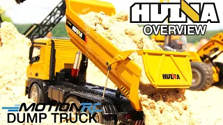Huina Dump Truck Overview - 1/14 Scale RTR Construction Vehicle | Motion RC