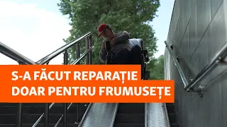 Toate subteranele din Chișinău, inaccesibile pentru persoanele în scaun rulant