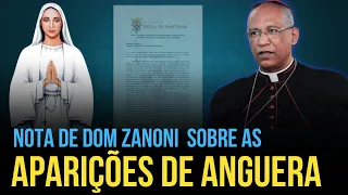 NOTA DO ARCEBISPO DOM ZANONI SOBRE AS APARIÇÕES DE ANGUERA -  Rafael Brito