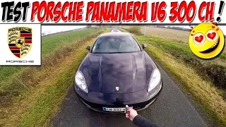 #CarVlog 33 : Test PORSCHE PANAMERA V6 300 CH / VAISSEAUX AMIRAL