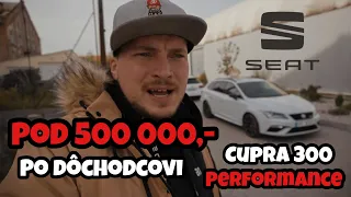 Dovoz pod 500 000,- kč - Seat Leon Cupra 300 - RNGD