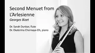2nd Menuet from L'Arlésienne for Flute and Piano, Georges Bizet