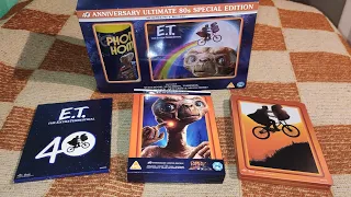 E.T. the Extra-Terrestrial 4k Steelbook 40th Anniversary Ultimate Edition Lunchbox Unboxing Review