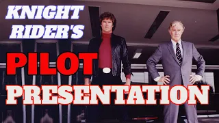 Knight Rider's Pilot Presentation Breakdown! This is what sold KITT (and David Hasselhoff) to NBC!