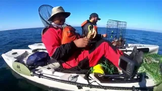 California Kayak Fishing: Dungeness Crab Season Opener 2019  /  Handmade Pizza on the Beach