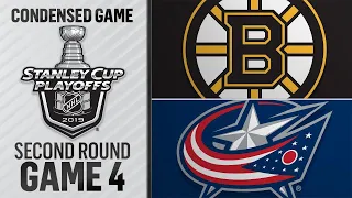 05/02/19 Second Round, Gm4: Bruins @ Blue Jackets