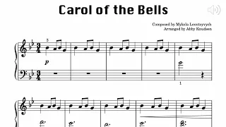 Carol of the Bells | Easy Piano Christmas Sheet Music