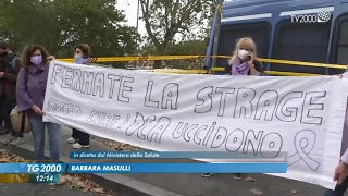 Disturbi alimentari, manifestazione a Roma sotto ministero della Salute