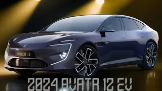 The New AVATR 12 EV 2024 Review -Changan and Huawei Electric Cars-