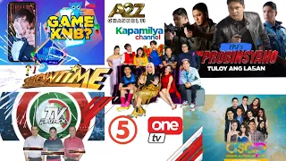IT'S SHOWTIME; FPJ ANG PROBINSYANO; NEW GAME KNB; TV PATROL SA TV5 NA RIN!? ❤️💚💙 ALAMIN DITO...