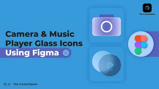 Create Frosted Glass Icons in Figma | Figma Tutorial