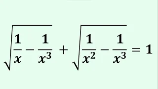 Radical Math Challenge: Can You Crack This Equation?