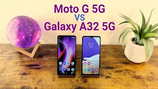 Motorola Moto G 5G vs Samsung Galaxy A32 5G
