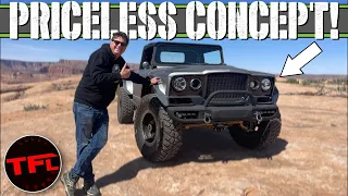 I Wheel a Priceless Jeep Truck Prototype Up Poison Spider in Moab & It's Beyond Sick!