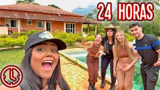 24 HORAS NA NOVA FAZENDA ABANDONADA !!!