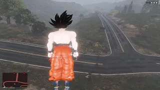 GTA 5 Dragonball GOKU Level 7