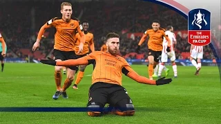 Stoke City 0-2 Wolverhampton Wanderers - Emirates FA Cup 2016/17 (R3) | Goals & Highlights