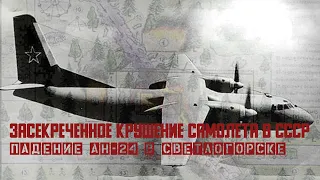 Засекреченная Авиакатастрофа самолета в СССР. Падение АН-24 в Светлогорске
