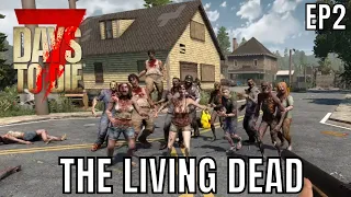 7 Days to Die - The Living Dead Ep2 (Fighting in the streets)