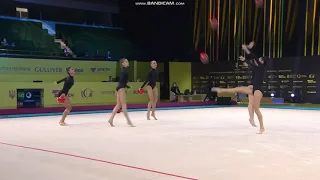 Azerbaijan 5 Balls EF - European Championships Kyiv 2020