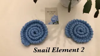 İrish Lace Snail Element 2