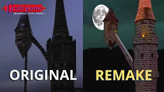 Castlevania SOTN - Original Intro VS Esco's Remake