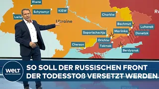 PUTINS KRIEG: Offensive - Wie Ukrainer das Gefechtsfeld für Todesstoß vorbereiten | WELT Analyse