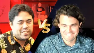 MOST EXCITING ENDGAME EVER!(BLITZ) | Magnus Carlsen vs Hikaru Nakamura