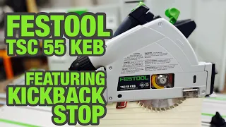 Festool TSC 55 KEB Cordless Track Saw Features