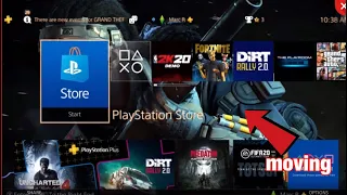 How to get yourself a moving ps4 background