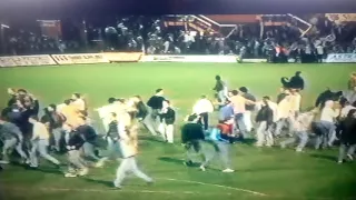 Bolton pitch invasion at Blackpool 1989 (2)