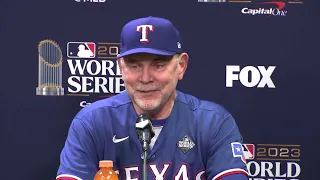 Corey Seager & Rangers Game 3 Post game after beating Arizona Dbacks #mlb #worldseries