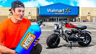 We Put Nitrous on a Walmart Motorcycle