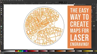 Inkscape Tutorial  -  Easy Map Creation for Laser Engraving!