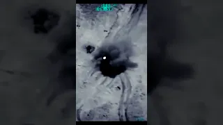 Bayraktar drone dropping munition on Russian Tank  #shorts #ukraine #russia #russiaukrainewar